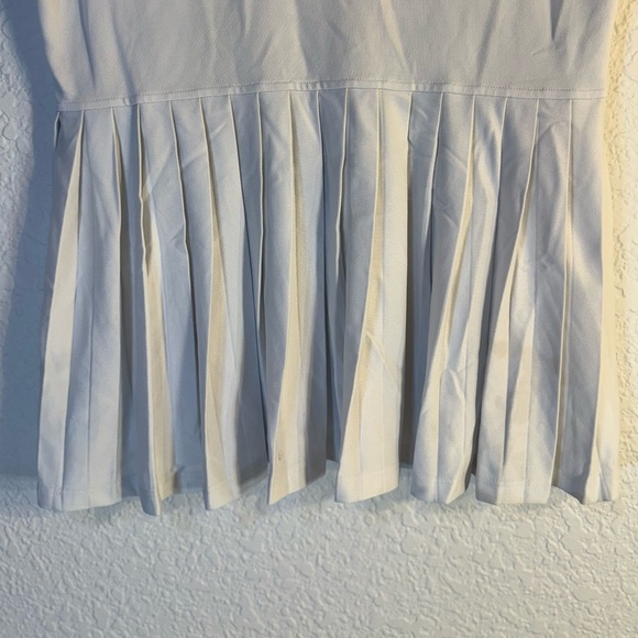 Bogner Cady Golf Tennis Pleated Back Shirt White Women's Size M - Picture 4 of 10